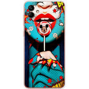 Чехол BoxFace Samsung Galaxy A04 (A045) Girl Pop Art