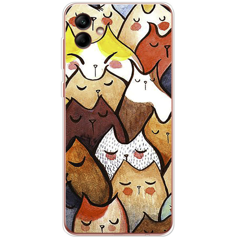 Чехол BoxFace Samsung Galaxy A04 (A045) Sleepy Cats