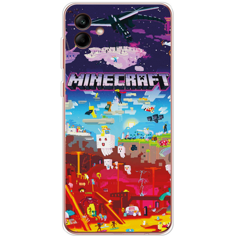 Чехол BoxFace Samsung Galaxy A04 (A045) Minecraft World Beyond