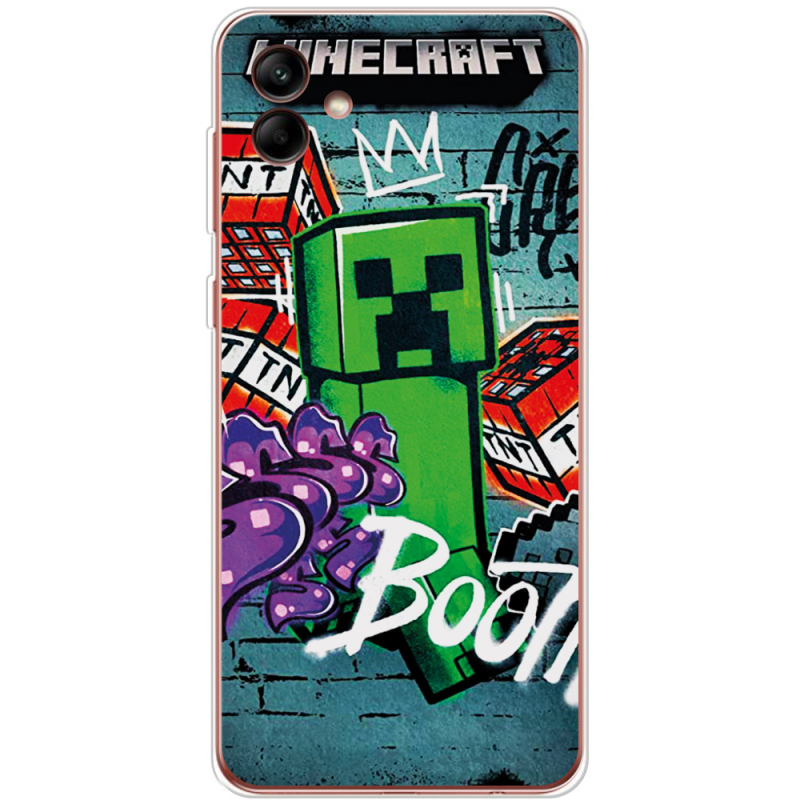 Чехол BoxFace Samsung Galaxy A04 (A045) Minecraft Graffiti