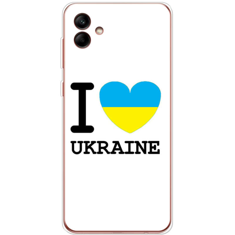 Чехол BoxFace Samsung Galaxy A04 (A045) I love Ukraine