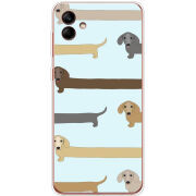 Чехол BoxFace Samsung Galaxy A04 (A045) Dachshund