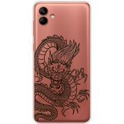 Прозрачный чехол BoxFace Samsung Galaxy A04 (A045) Chinese Dragon