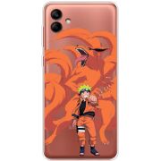 Прозрачный чехол BoxFace Samsung Galaxy A04 (A045) Naruto and Kurama