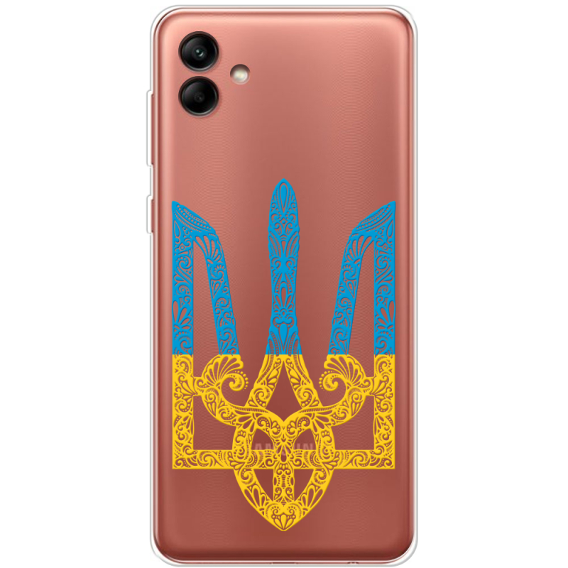 Прозрачный чехол BoxFace Samsung Galaxy A04 (A045) Gold Trident