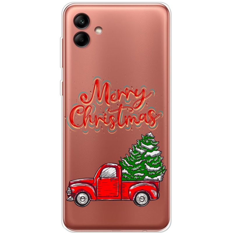 Прозрачный чехол BoxFace Samsung Galaxy A04 (A045) Holiday Car