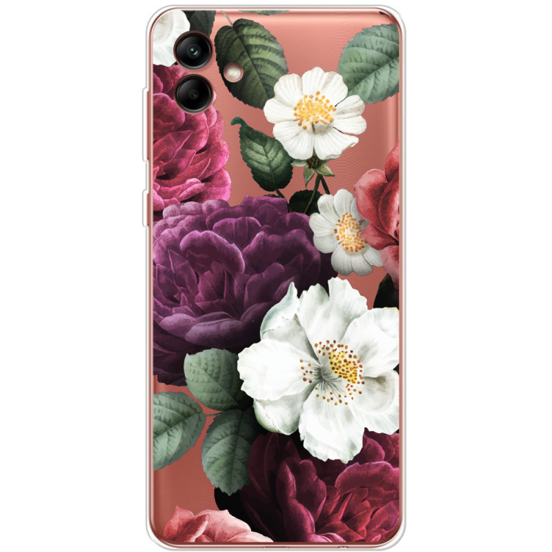 Прозрачный чехол BoxFace Samsung Galaxy A04 (A045) Floral Dark Dreams