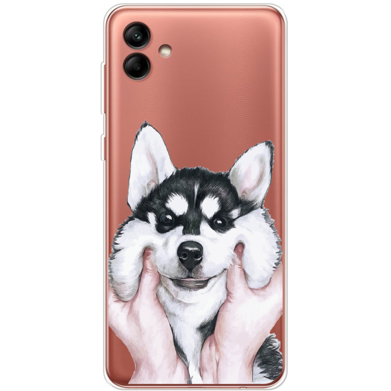 Прозрачный чехол BoxFace Samsung Galaxy A04 (A045) Husky