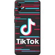 Черный чехол BoxFace Samsung Galaxy A04 (A045) Tik Tok