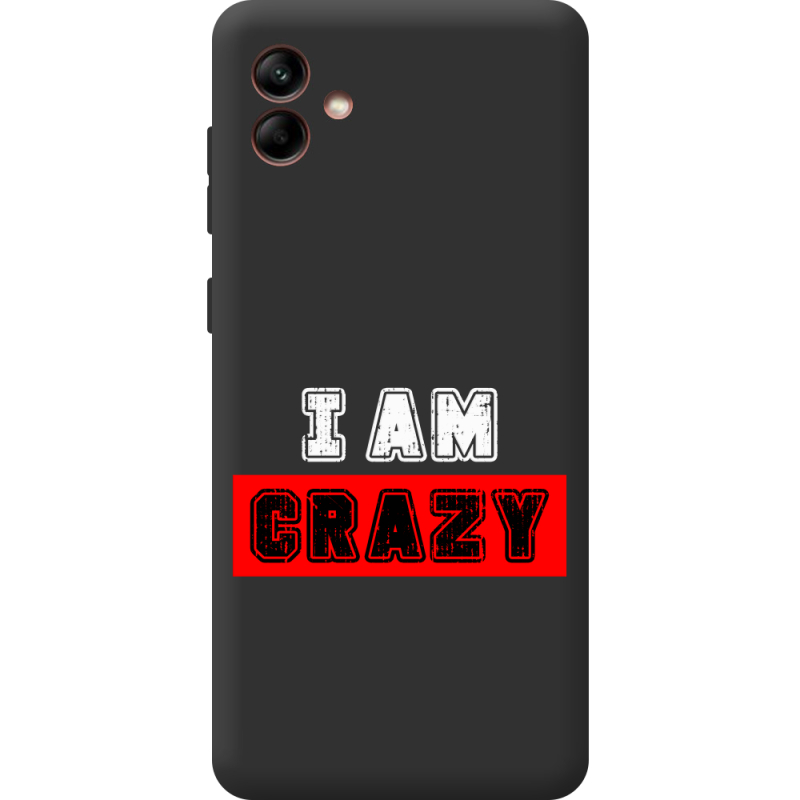 Черный чехол BoxFace Samsung Galaxy A04 (A045) I'm Crazy