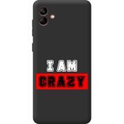 Черный чехол BoxFace Samsung Galaxy A04 (A045) I'm Crazy