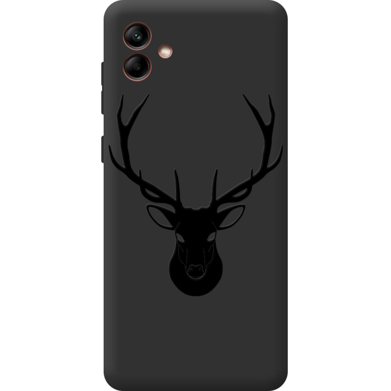 Черный чехол BoxFace Samsung Galaxy A04 (A045) Deer