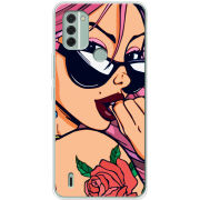 Чехол BoxFace Nokia C31 Pink Girl