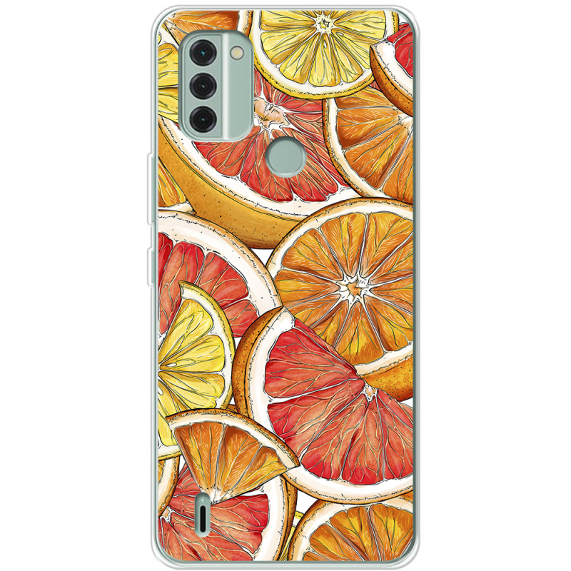 Чехол BoxFace Nokia C31 Citrus Pattern