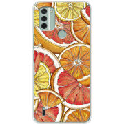 Чехол BoxFace Nokia C31 Citrus Pattern