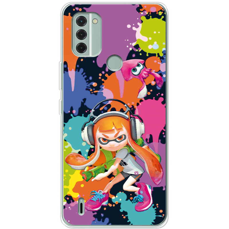 Чехол BoxFace Nokia C31 Splatoon Inklings