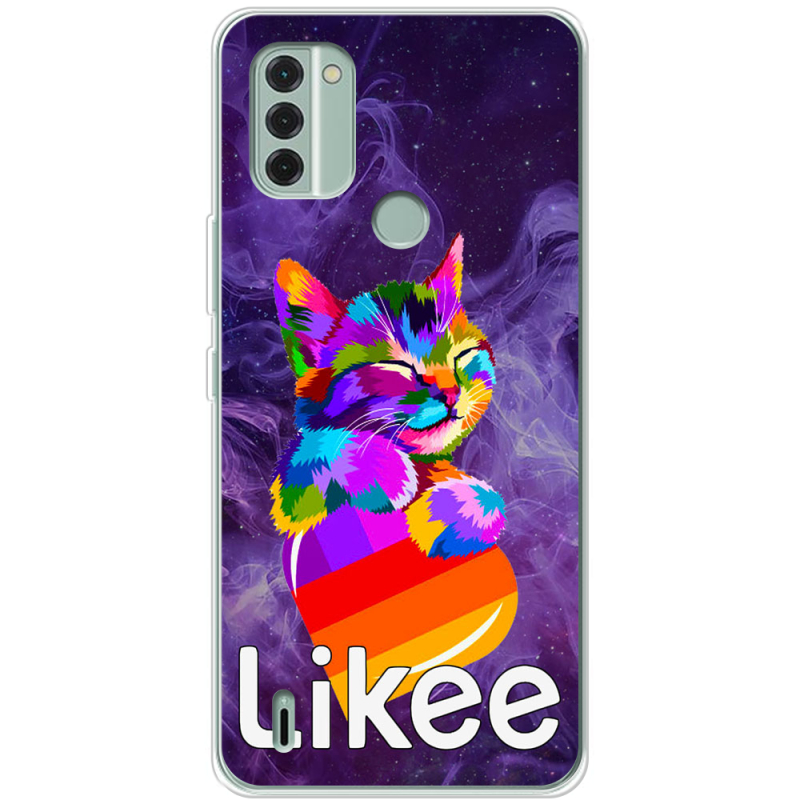 Чехол BoxFace Nokia C31 Likee Cat