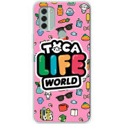 Чехол BoxFace Nokia C31 Toca Boca Life World