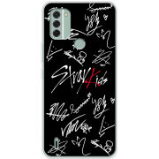 Чехол BoxFace Nokia C31 Stray Kids автограф