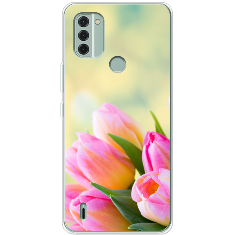 Чехол BoxFace Nokia C31 Bouquet of Tulips