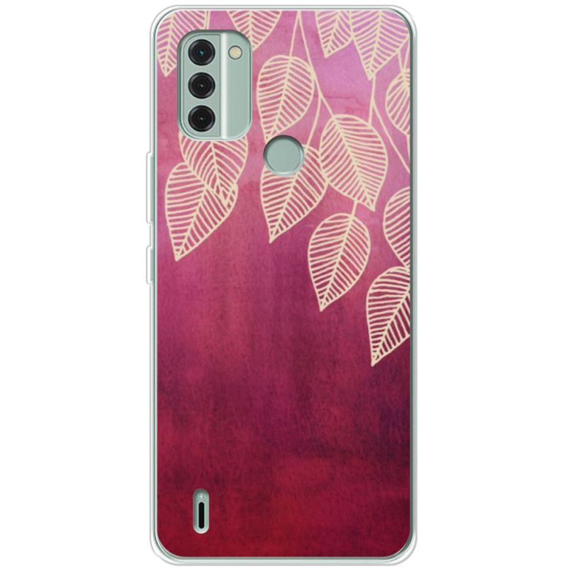 Чехол BoxFace Nokia C31 Gold Leaves