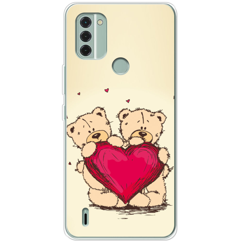 Чехол BoxFace Nokia C31 Teddy Bear Love