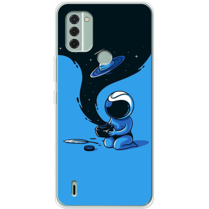 Чехол BoxFace Nokia C31 Galaxy Art