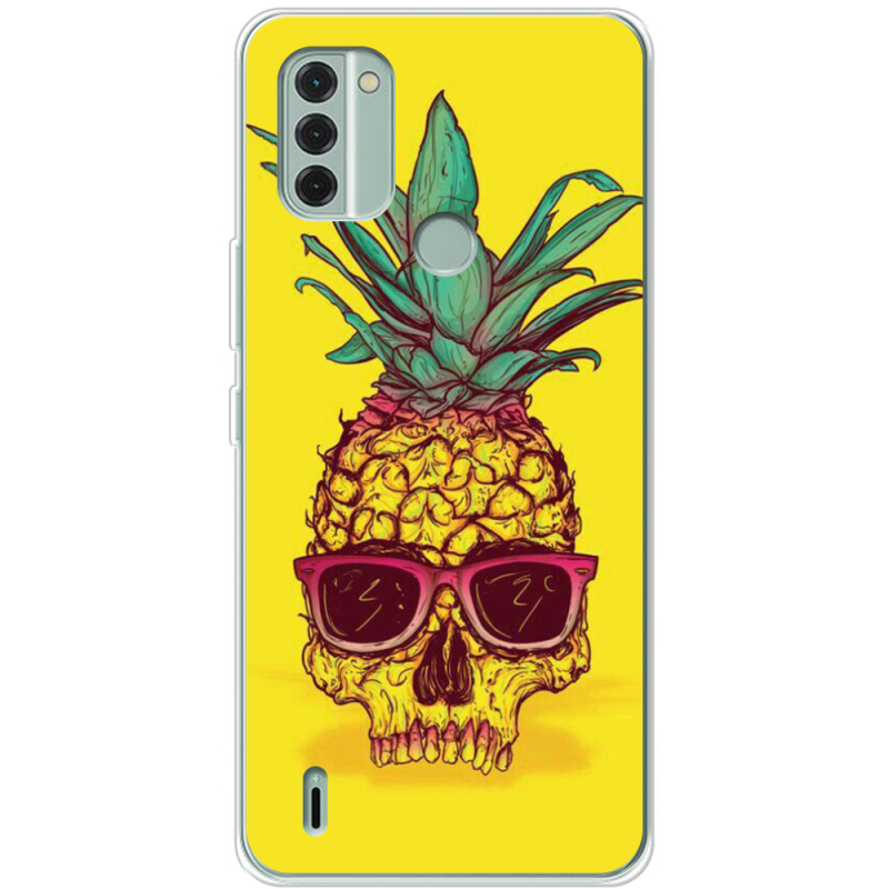 Чехол BoxFace Nokia C31 Pineapple Skull