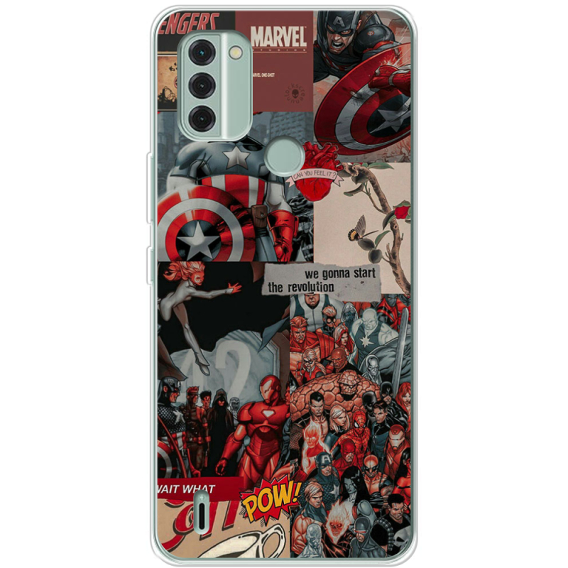 Чехол BoxFace Nokia C31 Marvel Avengers