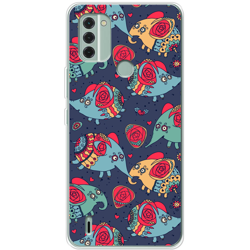 Чехол BoxFace Nokia C31 Flying Elephants