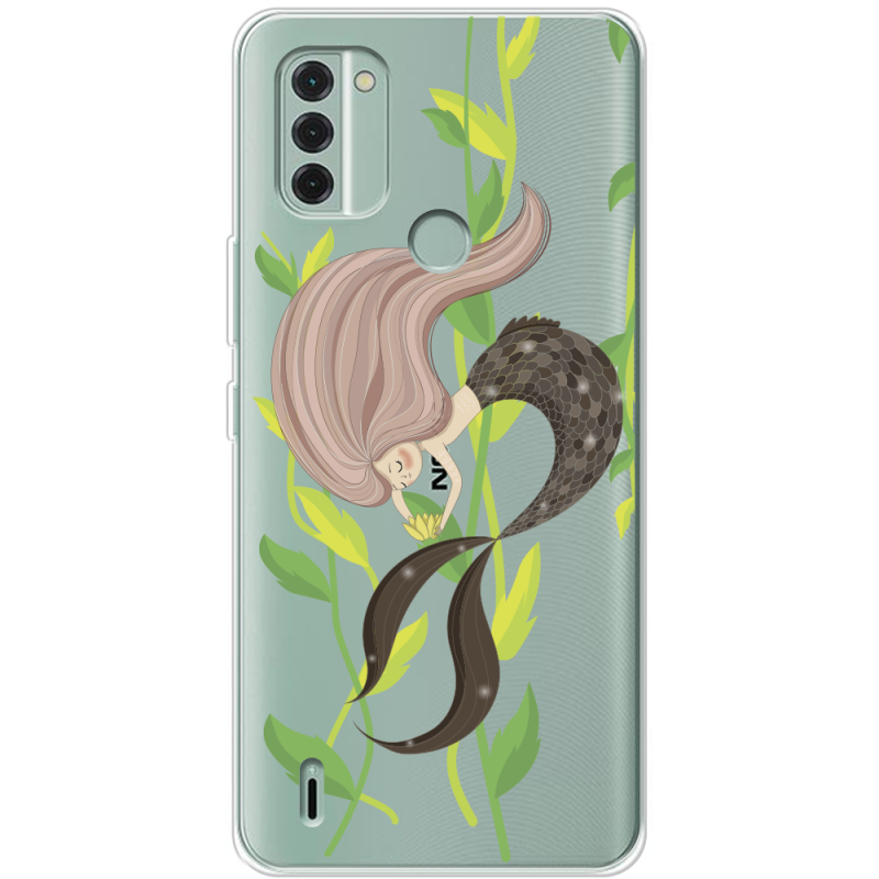 Прозрачный чехол BoxFace Nokia C31 Cute Mermaid