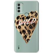 Прозрачный чехол BoxFace Nokia C31 Wild Love