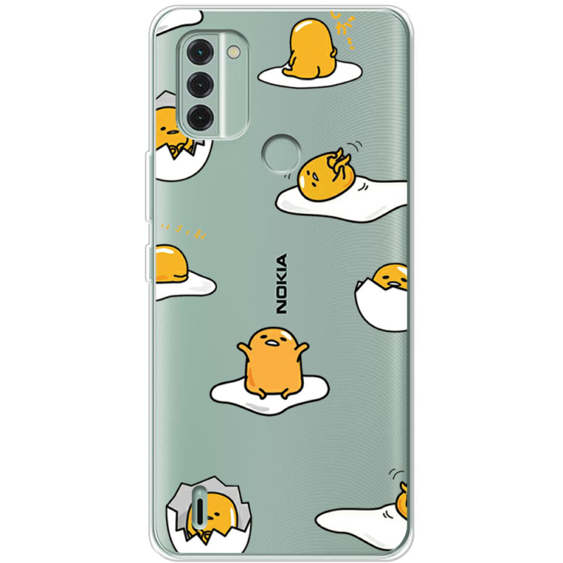 Прозрачный чехол BoxFace Nokia C31 Gudetama