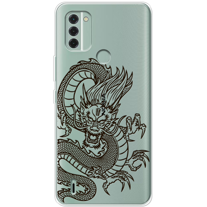 Прозрачный чехол BoxFace Nokia C31 Chinese Dragon