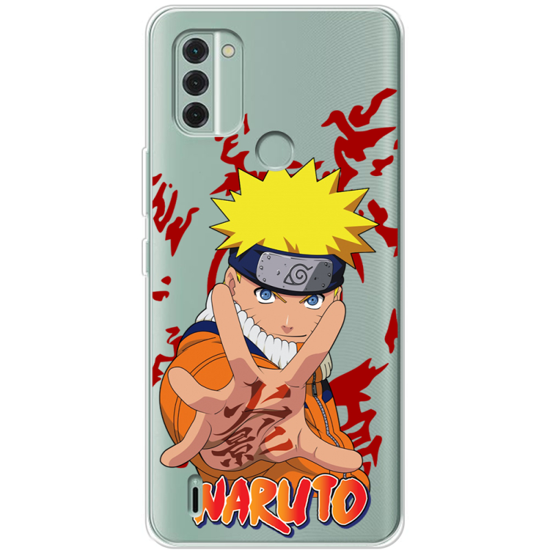 Прозрачный чехол BoxFace Nokia C31 Naruto