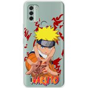 Прозрачный чехол BoxFace Nokia C31 Naruto