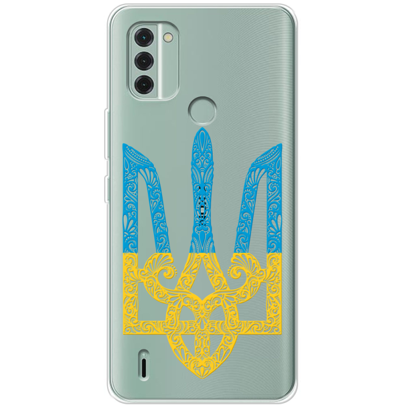 Прозрачный чехол BoxFace Nokia C31 Gold Trident