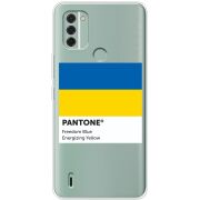 Прозрачный чехол BoxFace Nokia C31 Pantone вільний синій