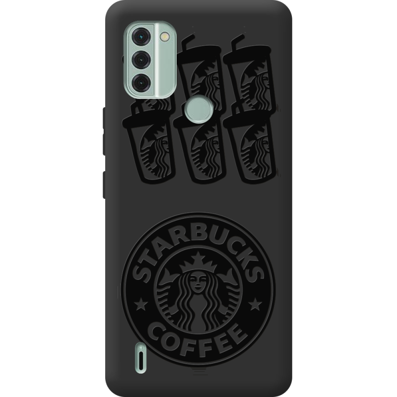 Черный чехол BoxFace Nokia C31 Black Coffee