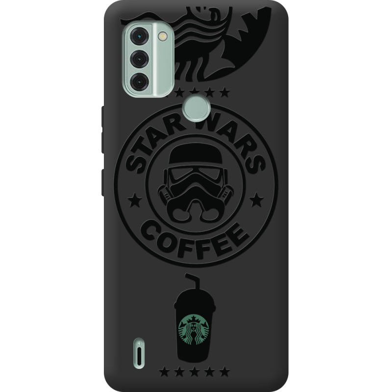 Черный чехол BoxFace Nokia C31 Dark Coffee