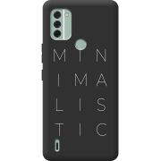 Черный чехол BoxFace Nokia C31 Minimalistic