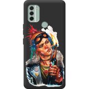 Черный чехол BoxFace Nokia C31 Tanker Girl