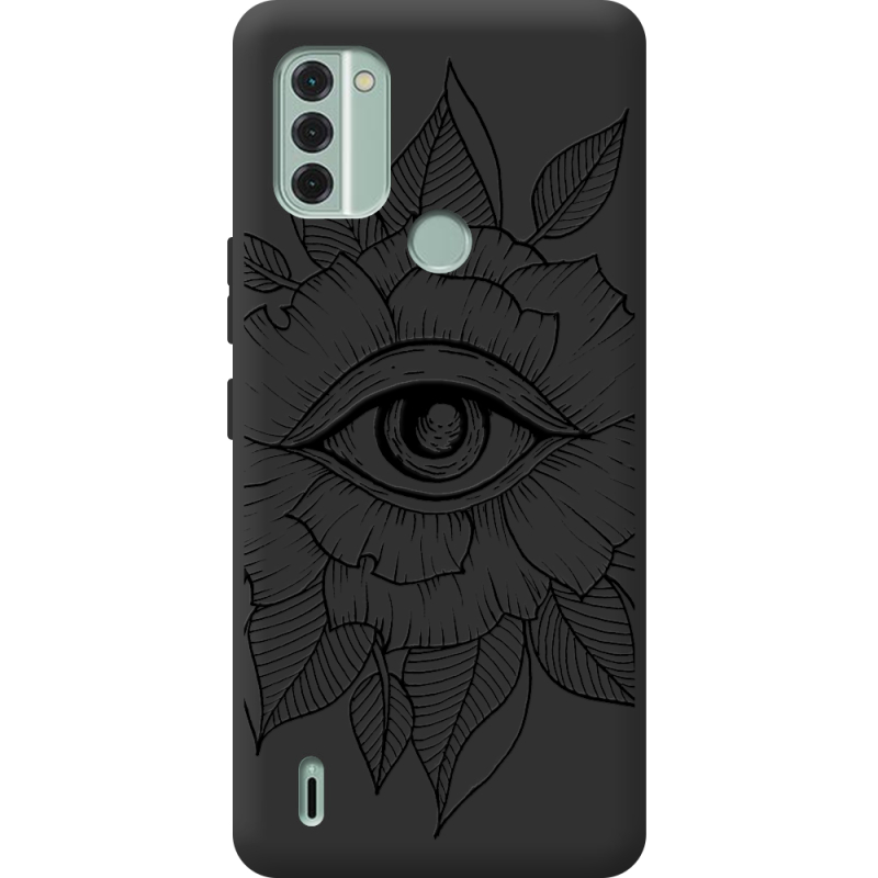 Черный чехол BoxFace Nokia C31 Eye