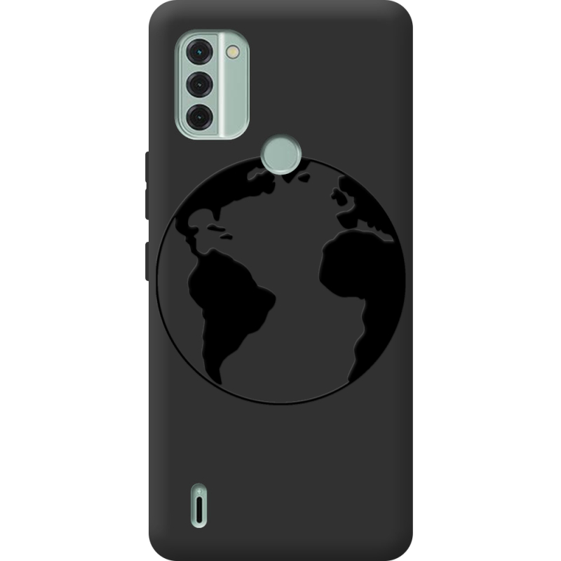 Черный чехол BoxFace Nokia C31 Earth