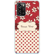 Чехол BoxFace ZTE Blade A72 Именной Polka Dots