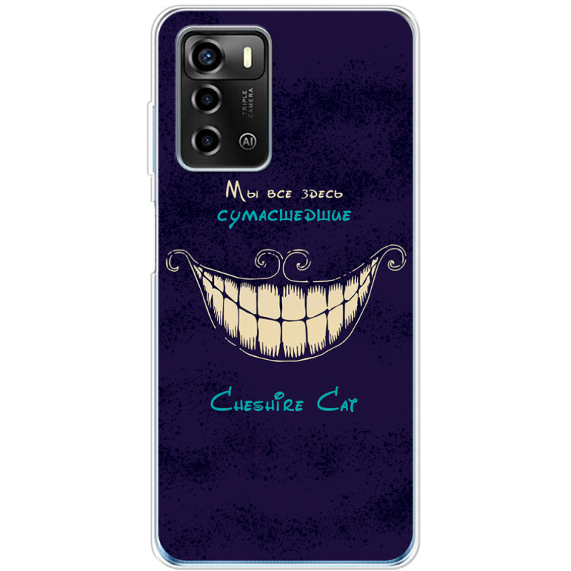 Чехол BoxFace ZTE Blade A72 Cheshire Cat