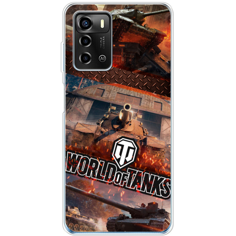 Чехол BoxFace ZTE Blade A72 World Of Tanks