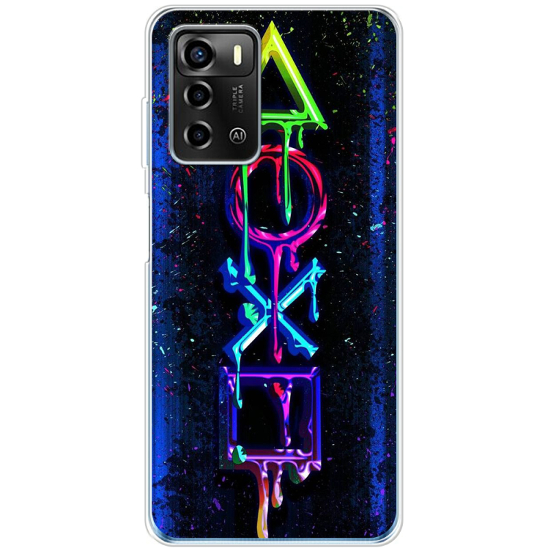 Чехол BoxFace ZTE Blade A72 Graffiti symbols