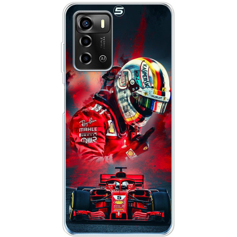 Чехол BoxFace ZTE Blade A72 Racing Car