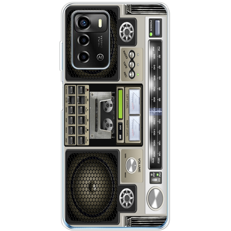 Чехол BoxFace ZTE Blade A72 Old Boombox